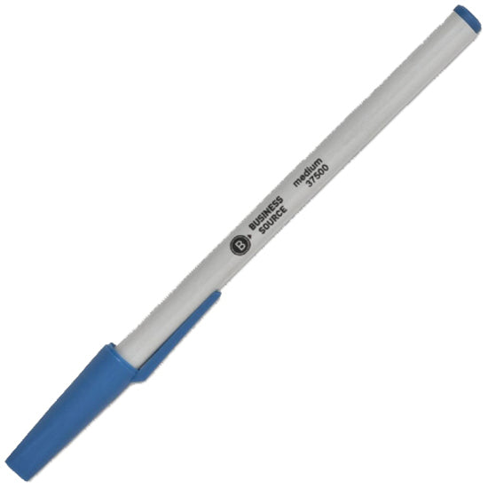 Business Source Medium Point Ballpoint Stick Pens