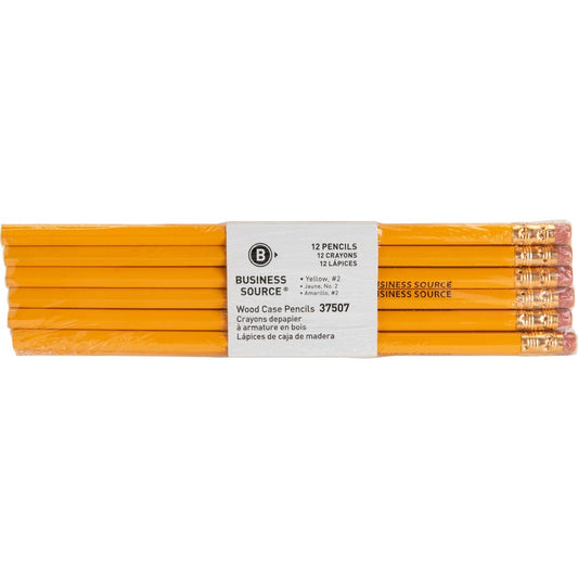 Business Source Woodcase No. 2 Pencils