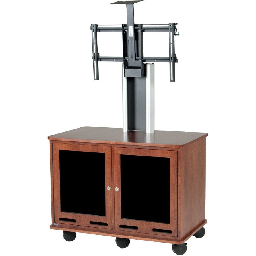 Da-Lite Video Conferencing Equipment Rack Cart - Single