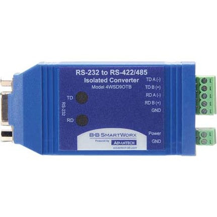 B&B 9PIN 232/485 ISOL CON W/TB&LED