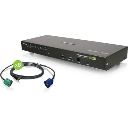 8PORT VGA KVM SWITCH INCLUDE   