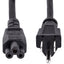 StarTech.com 10ft (3m) Laptop Power Cord NEMA 5-15P to C5 (Clover Leaf) 10A 125V 18AWG Laptop Replacement Cord Power Brick Cable