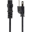 StarTech.com 10ft (3m) Laptop Power Cord NEMA 5-15P to C5 (Clover Leaf) 10A 125V 18AWG Laptop Replacement Cord Power Brick Cable