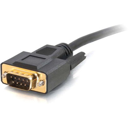 C2G 1.5ft Velocity DB9 Male to 3.5mm Male Adapter Cable