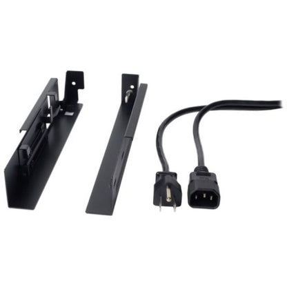 APC by Schneider Electric Rack Mount for KVM Switch Rack - Black - TAA Compliant