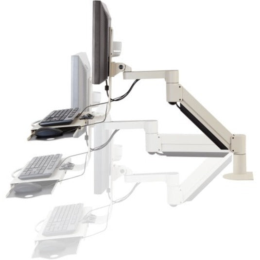 Innovative Mounting Arm for Flat Panel Display - Silver
