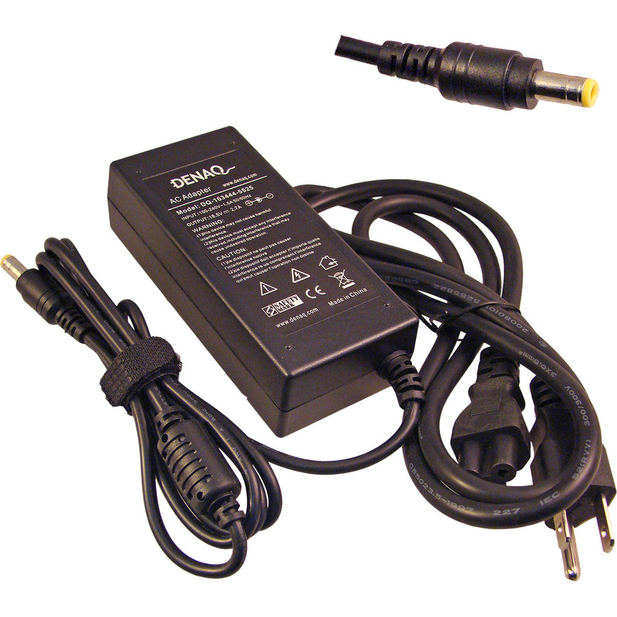 DENAQ 18.5V 2.7A 5.5mm-2.5mm AC Adapter for HP/Compaq PROSIGNIA Series Laptops