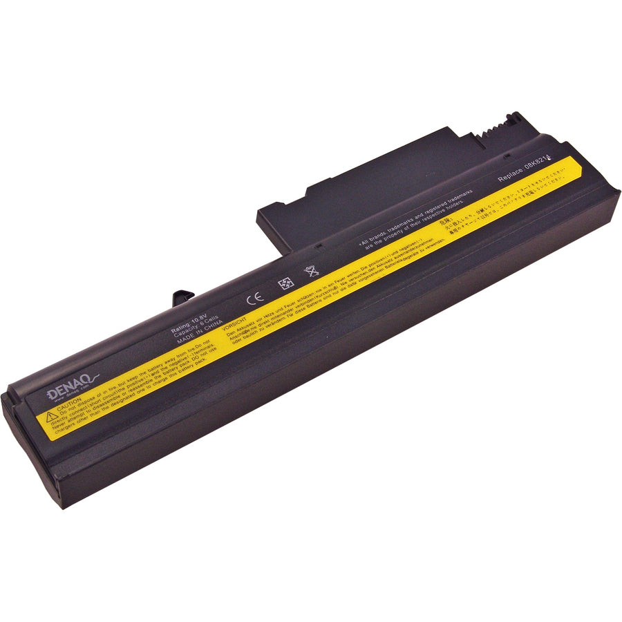 DENAQ 6-Cell 58Whr Li-Ion Laptop Battery for IBM ThinkPad R50 R50e R50p R51 R51e R52; ThinkPad T40 T40p T41 T41p T42 T42p T43 T43p