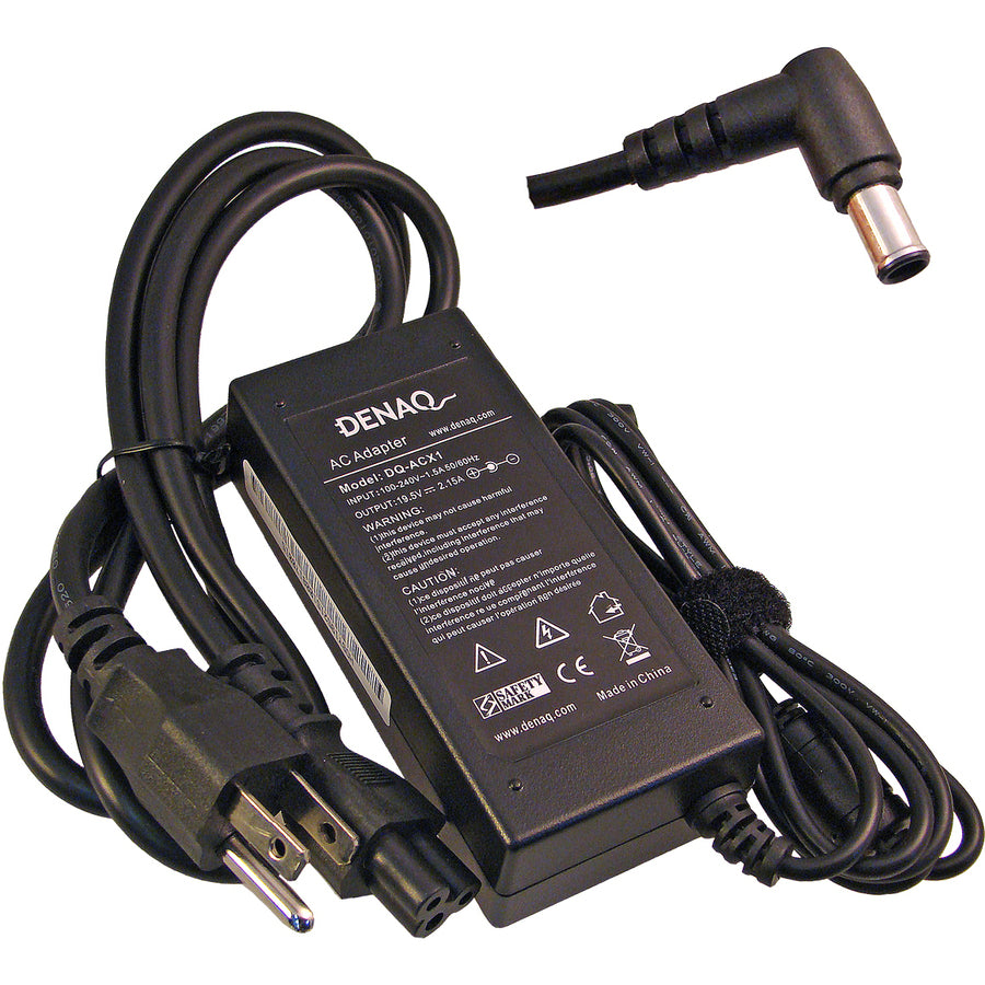 DENAQ 19.5V 2.15A 6.0mm-4.4mm AC Adapter for SONY PCG Series Laptops