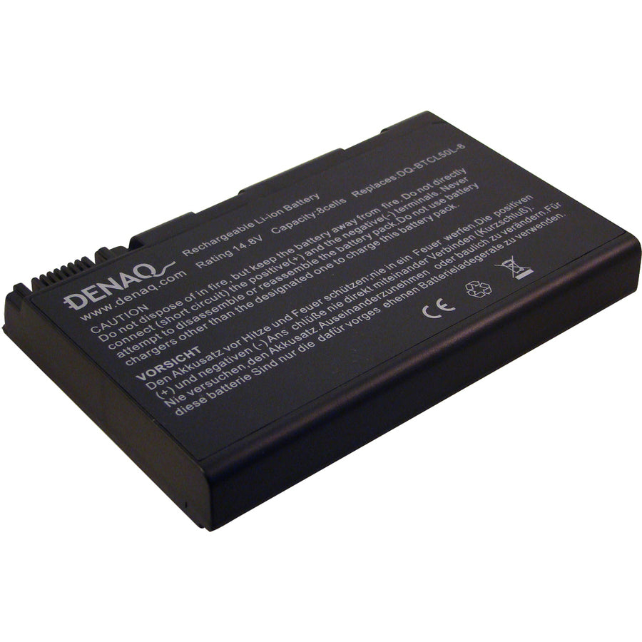 DENAQ 8-Cell 4400mAh Li-Ion Laptop Battery for ACER Aspire 9100 Series 9500 Series AS9100 Series; TravelMate 2300 Series and other