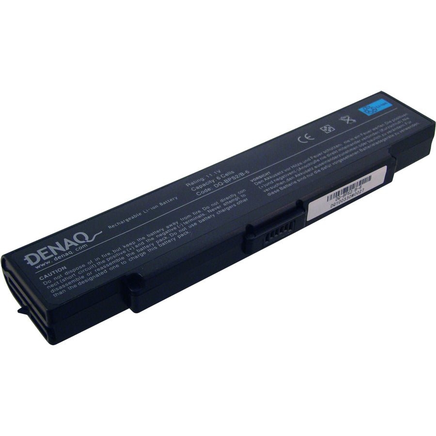 DENAQ 6-Cell 5200mAh Li-Ion Laptop Battery for SONY VGN-AR VGN-C VGN-FE VGN-FJ VGN-FS VGN-FT VGN-N VGN-S VGN-SZ VGN-Y