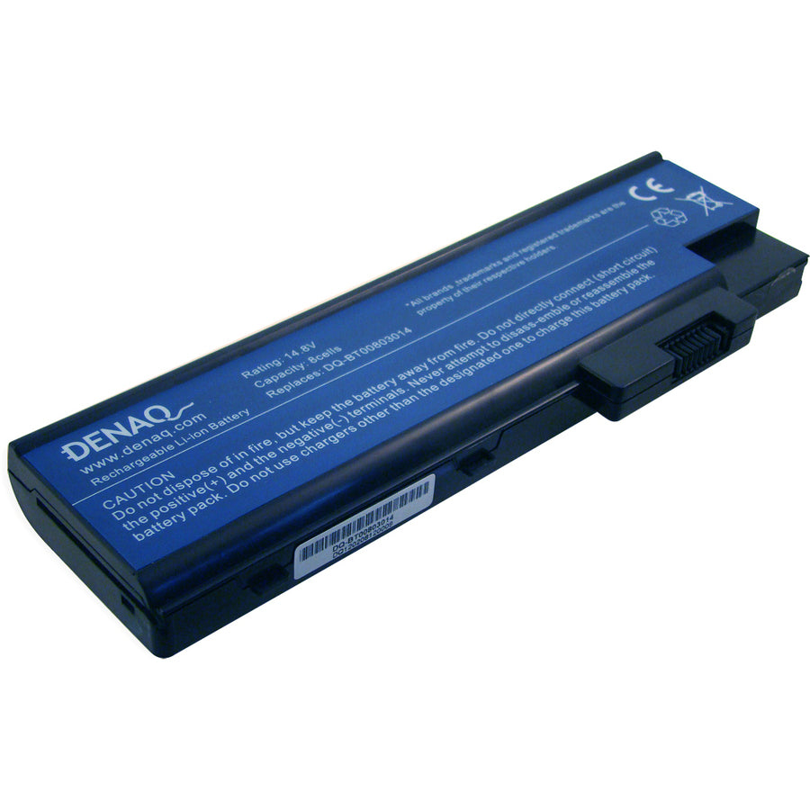 DENAQ 8-Cell 4400mAh Li-Ion Laptop Battery for ACER Aspire 3660 5600 5670 5672 5675 7100 7110 9300; Travelmate 4220