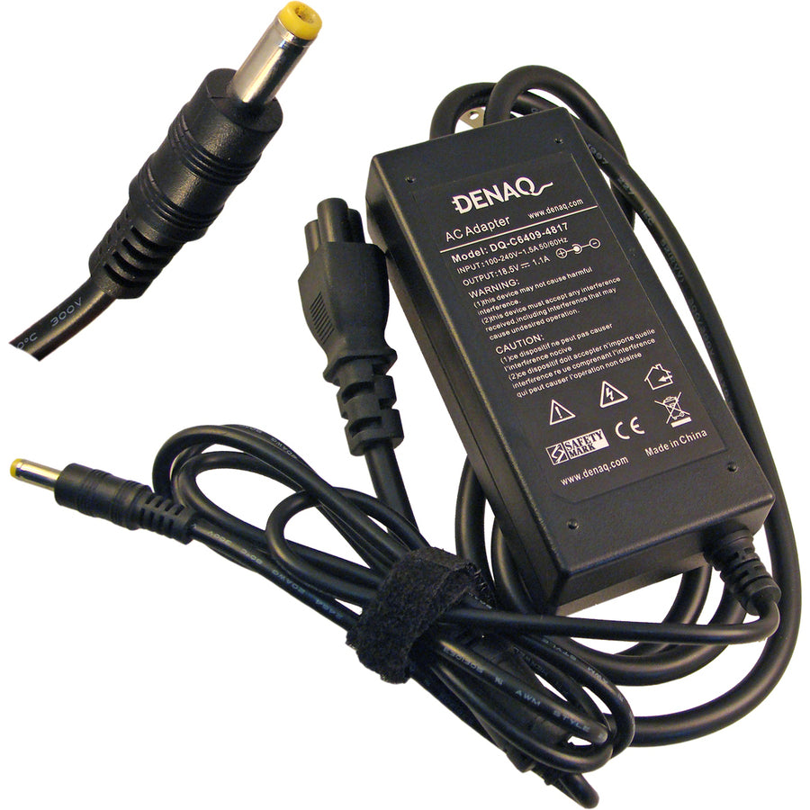 DENAQ 18.5V 1.1A 4.8mm-1.7mm AC Adapter for HP DESKJET Series