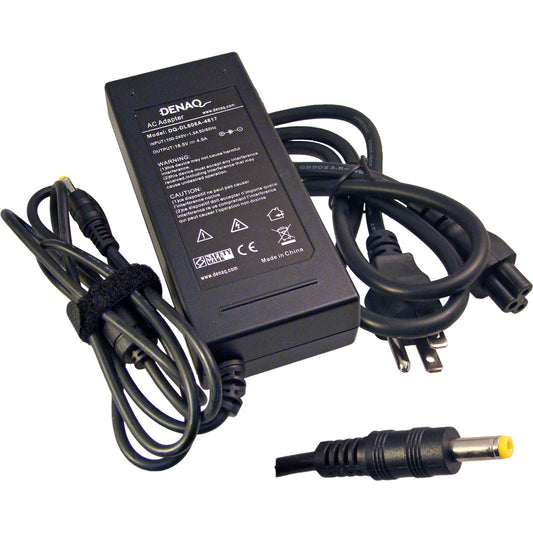 DENAQ 18.5V 4.9A 4.8mm-1.7mm AC Adapter for HP/Compaq EVO Business Notebook & Pavilion Series Laptops