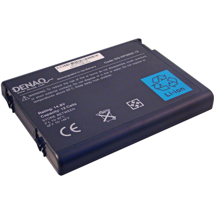 DENAQ 12-Cell 6600mAh Li-Ion Laptop Battery for HP Business Notebook nx9100 nx9105 nx9110 nx9600; Pavilion zd8000 zv5000 zv6000 zx5000; Presario R3000 R4000 X6000