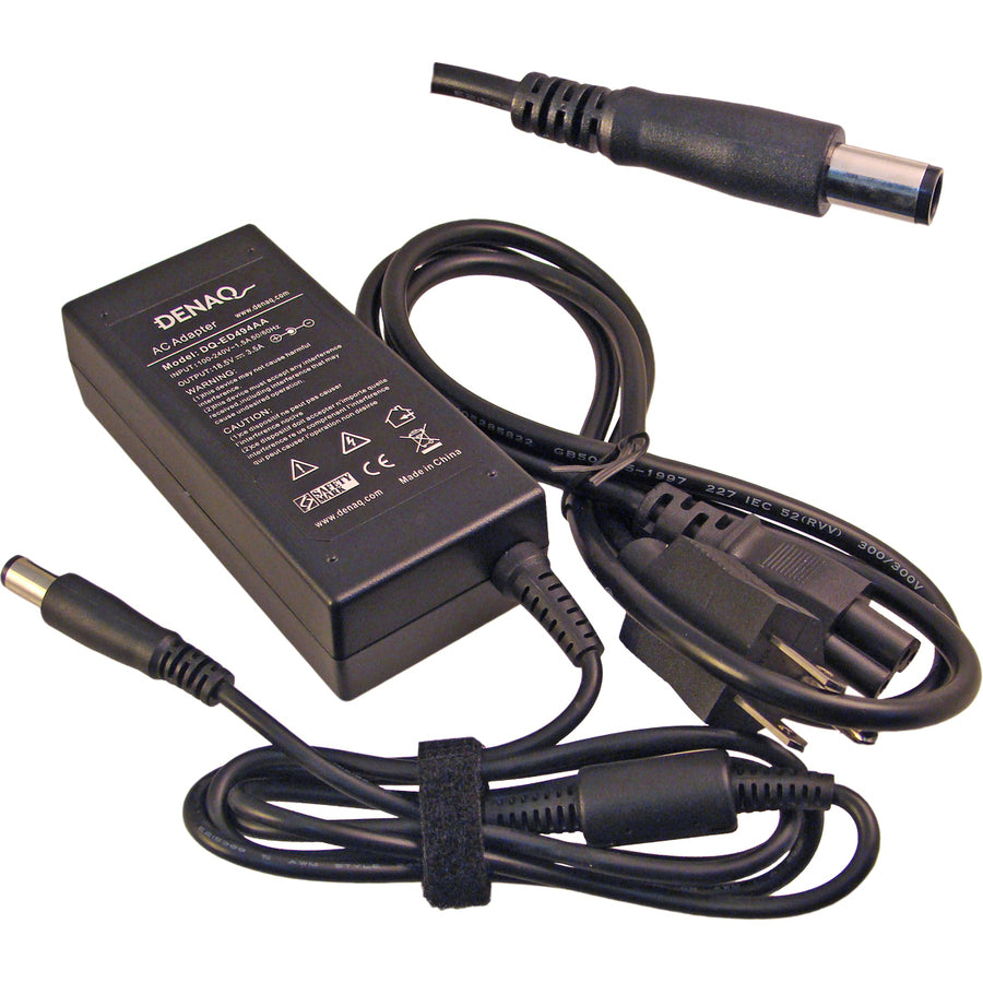 DENAQ 18.5V 7.4mm-5.0mm 3.5A AC Adapter for HP/Compaq Business Notebook & Probook Series Laptops