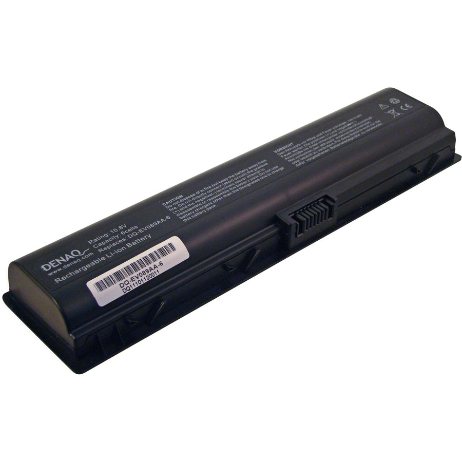 DENAQ 6-Cell 5200mAh Li-Ion Laptop Battery for HP G6000 G7000; Pavilion DV2000 Series Pavilion DV6000 Series; Presario A900 C700 F500 F700 V3000 V6000