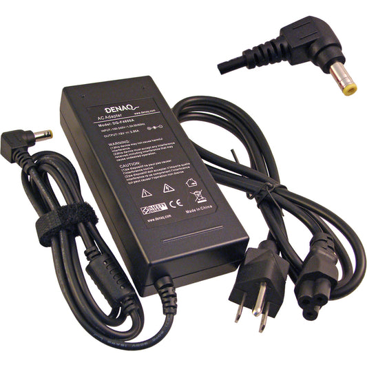 DENAQ 19V 3.95A 5.5mm-2.5mm AC Adapter for HP/Compaq Presario & Pavilion Series Laptops