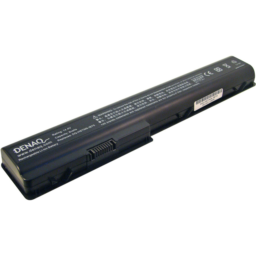 DENAQ 8-Cell 5200mAh Li-Ion Laptop Battery for HP Pavilion DV7 DV7-1000 DV7-1100 DV8 DV8-1000 HDX HDX X18 HDX X18-1000