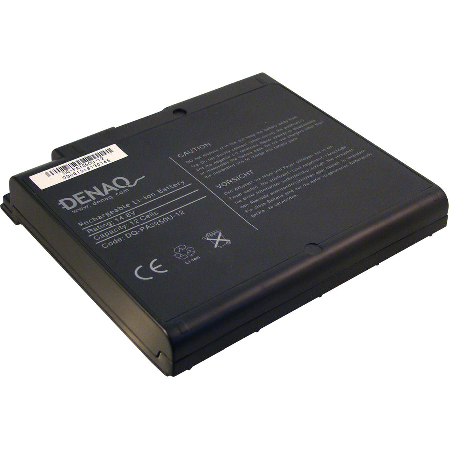 DENAQ 12-Cell 6600mAh Li-Ion Laptop Battery for TOSHIBA Satellite 2430 2435 A30 A35 S2430 Series and other