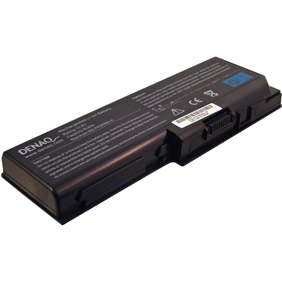 DENAQ 6-Cell 5200mAh Li-Ion Laptop Battery for TOSHIBA Equium P200 Series Satellite L350 L355 P200 Series and other