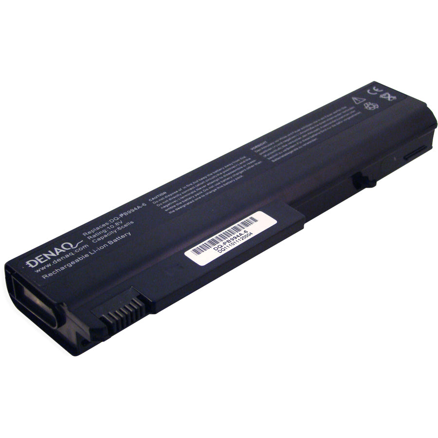 DENAQ 6-Cell 4400mAh Li-Ion Laptop Battery for HP Business Notebook NC6100 NC6200 NC6320 NC6400 NX6100 NX6300 Series and other