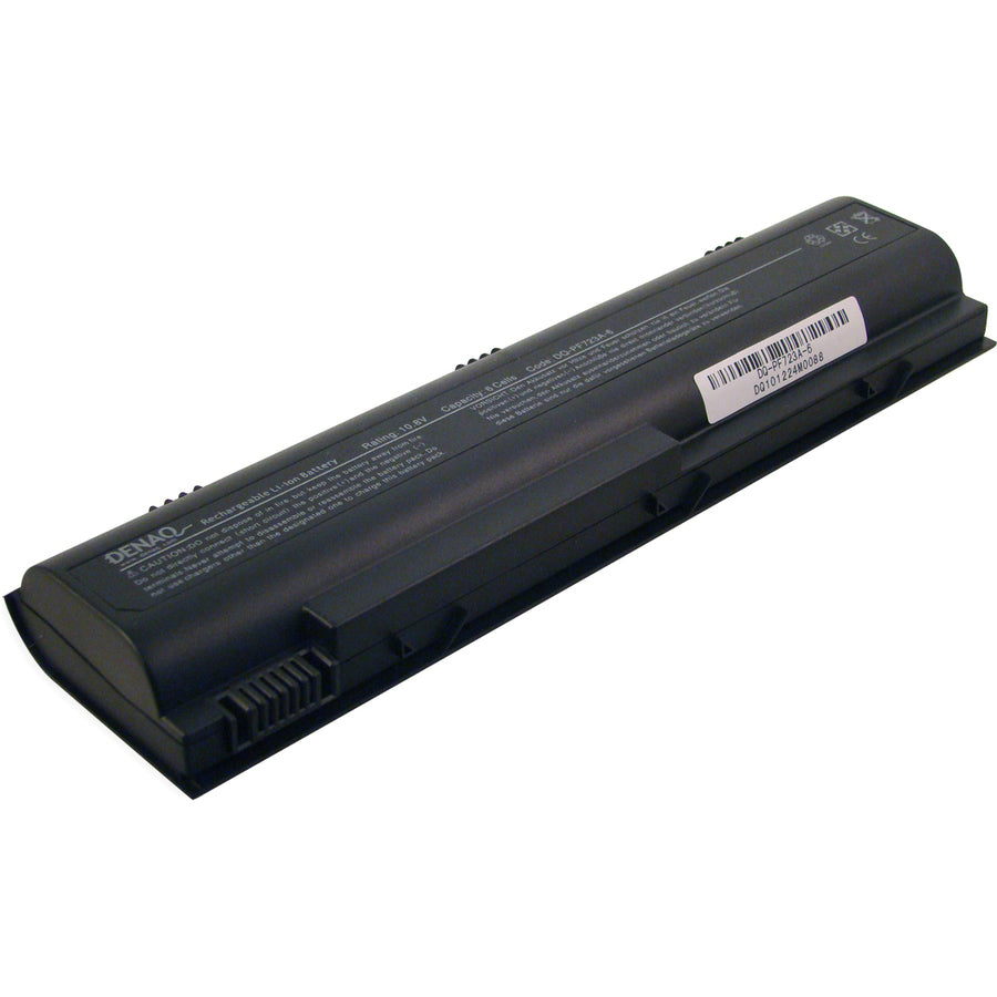 DENAQ 6-Cell 4400mAh Li-Ion Laptop Battery for HP Business Notebook NX4800; Pavilion DV1000 DV4000 DV5000 ZE2000; Presario C300 C500 M2000 V2000 V2100 V2200 V2300 V2400 V4000 V5000; Special Edition L2000