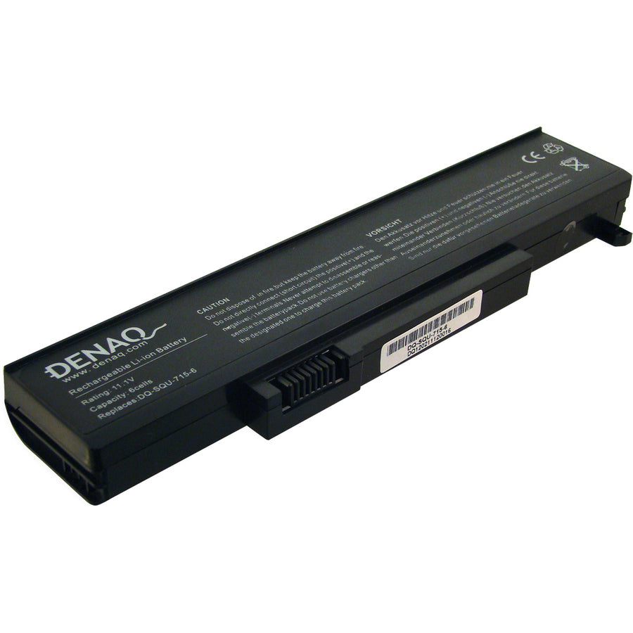 DENAQ 6-Cell 5200mAh Li-Ion Laptop Battery for GATEWAY M-1400 M-150 M-151 M-153 M-1615 M-1617 M-1618 M-1619 M-1622 M-1624 M-1625 M-1626 M-1628 M-1629 Series and other