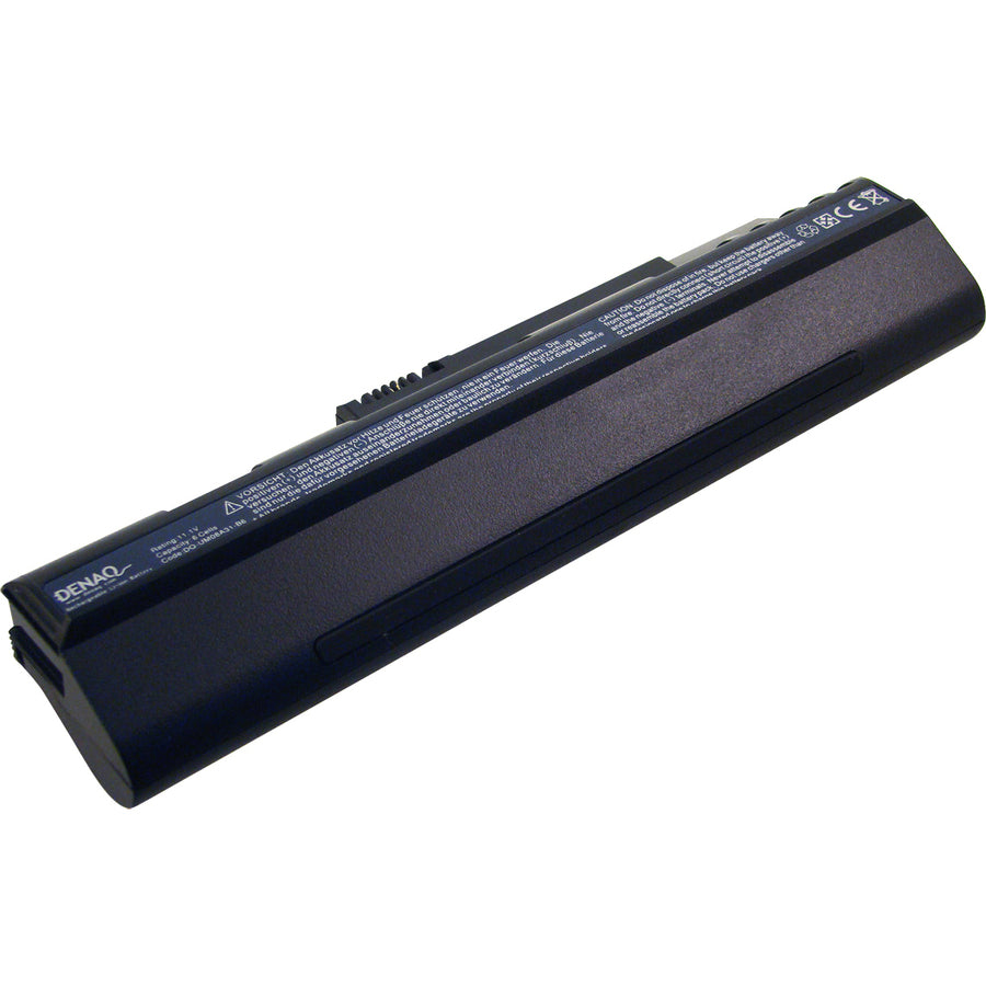 DENAQ 6-Cell 4400mAh Li-Ion Laptop Battery for ACER Aspire One (10.1 inch (black) 8.9 inch (black) 8GB 8.9' A110 A150 AOA110 Series and other