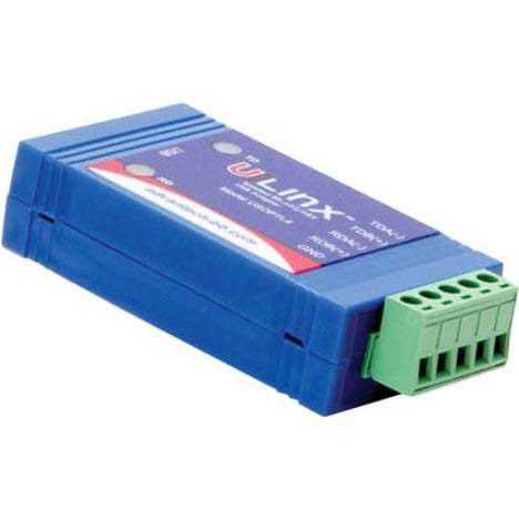 USB to Isolated 422/485 w/Plug Terminal Block and LEDs - B+B SmartWorx