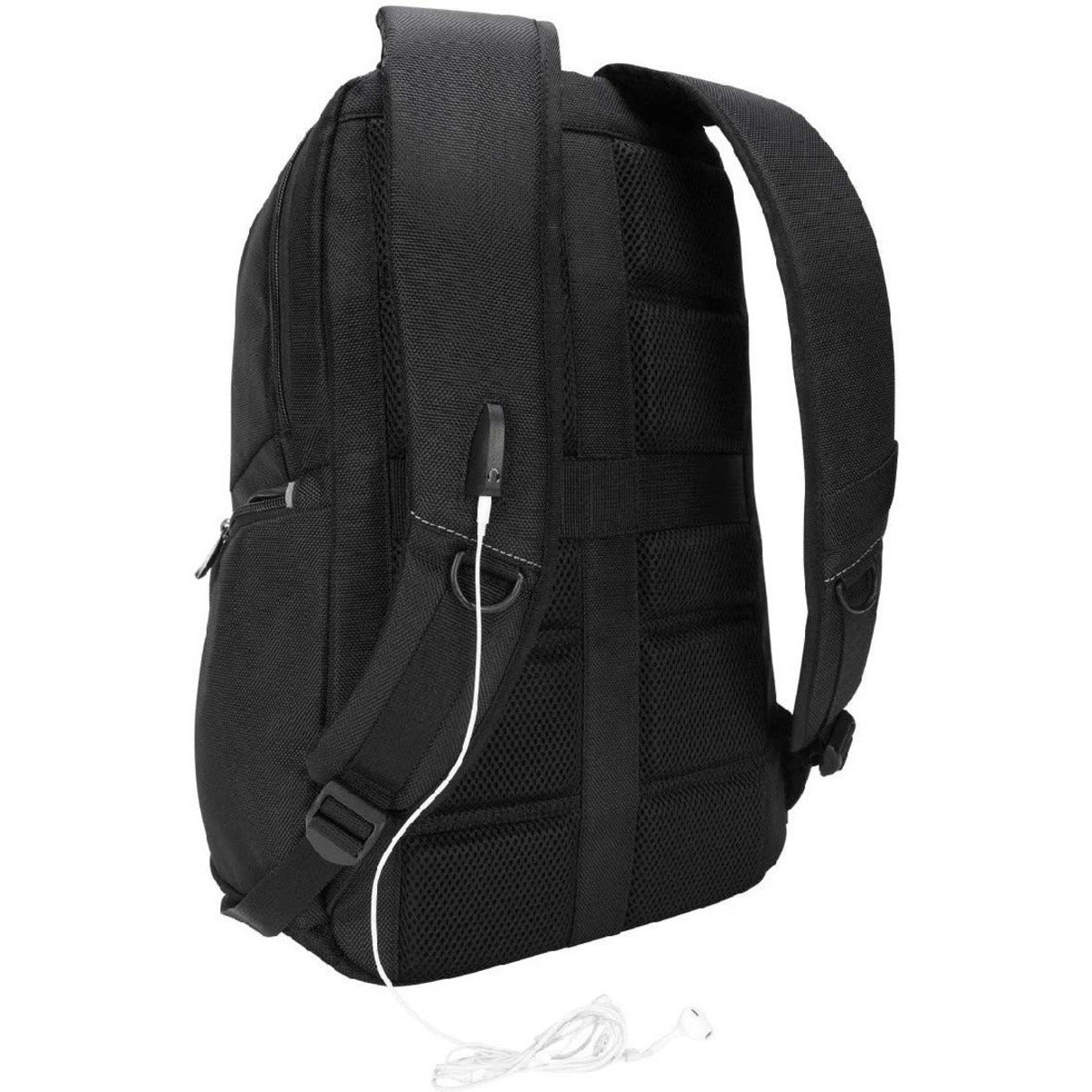 Targus Carrying Case for 16" Notebook - Black with Earphone Jack in strap