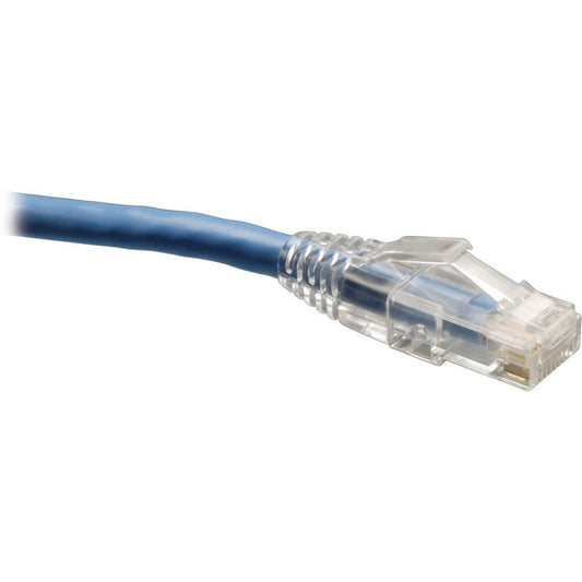 Tripp Lite Cat6 Gigabit Solid Conductor Snagless UTP Ethernet Cable (RJ45 M/M) PoE Blue 125 ft. (38.1 m)