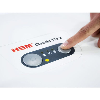 HSM Classic 125.2 High Security Level 6 Cross-Cut Shredder
