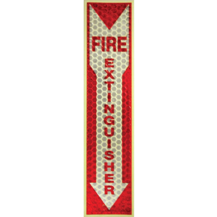 Miller's Creek Luminous Fire Extinguisher Sign