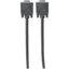 Manhattan SVGA HD15 Male to HD15 Male Monitor Cable 10' Black