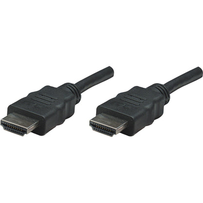 Manhattan HDMI Male to Male High Speed Shielded Cable 16.5' Black