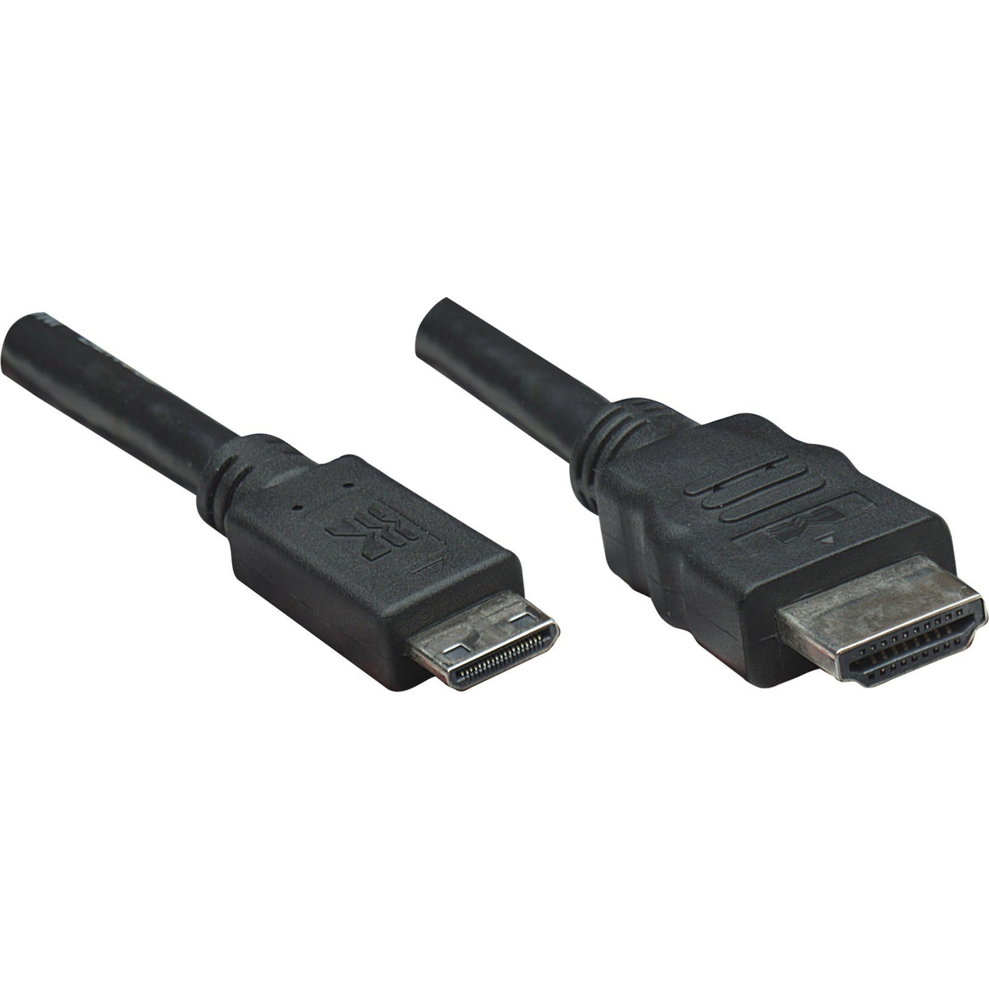 Manhattan High Speed HDMI Cable Mini HDMI Male/HDMI Male 6' Black