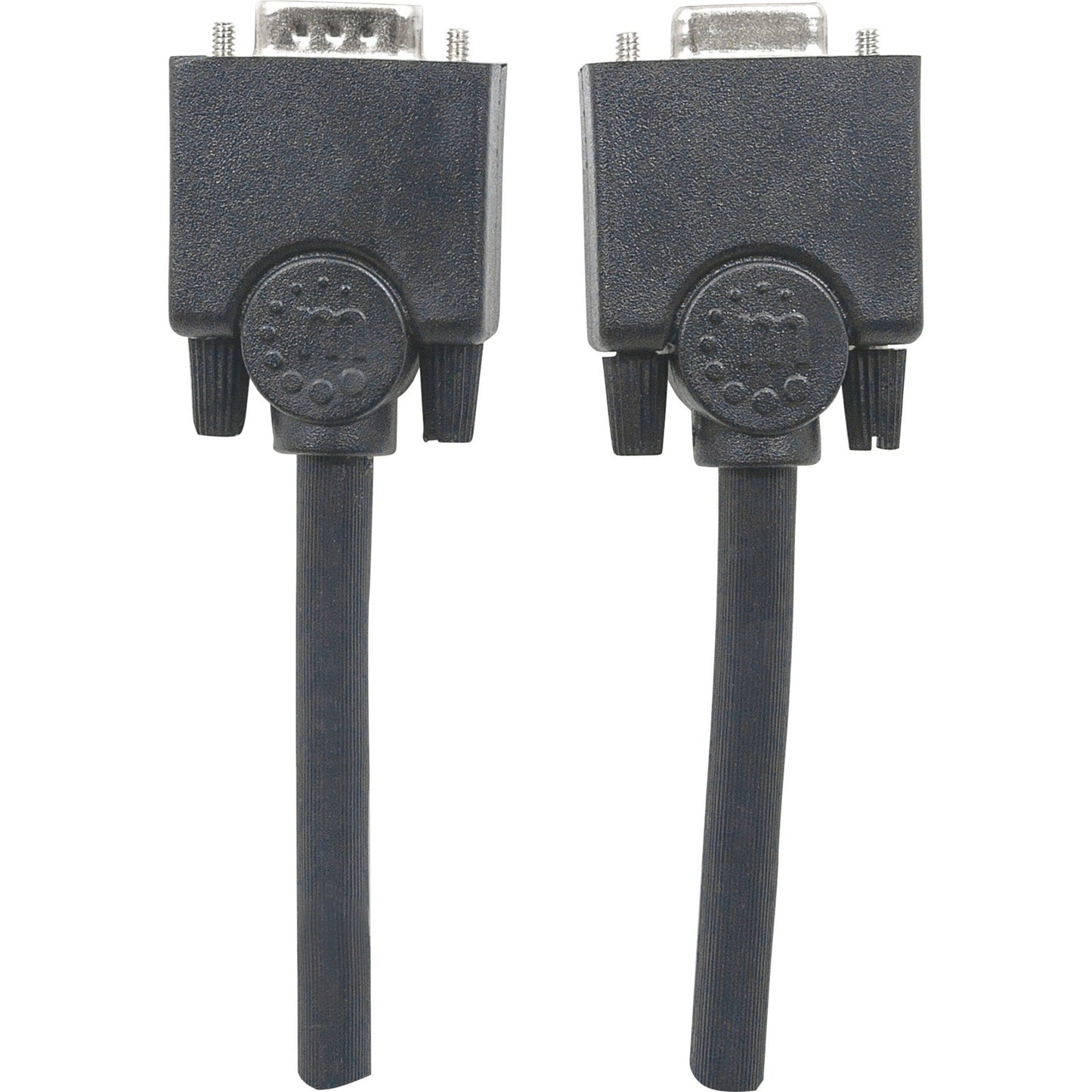 Manhattan SVGA HD15 Male to HD15 Female Extension Cable 50' Black