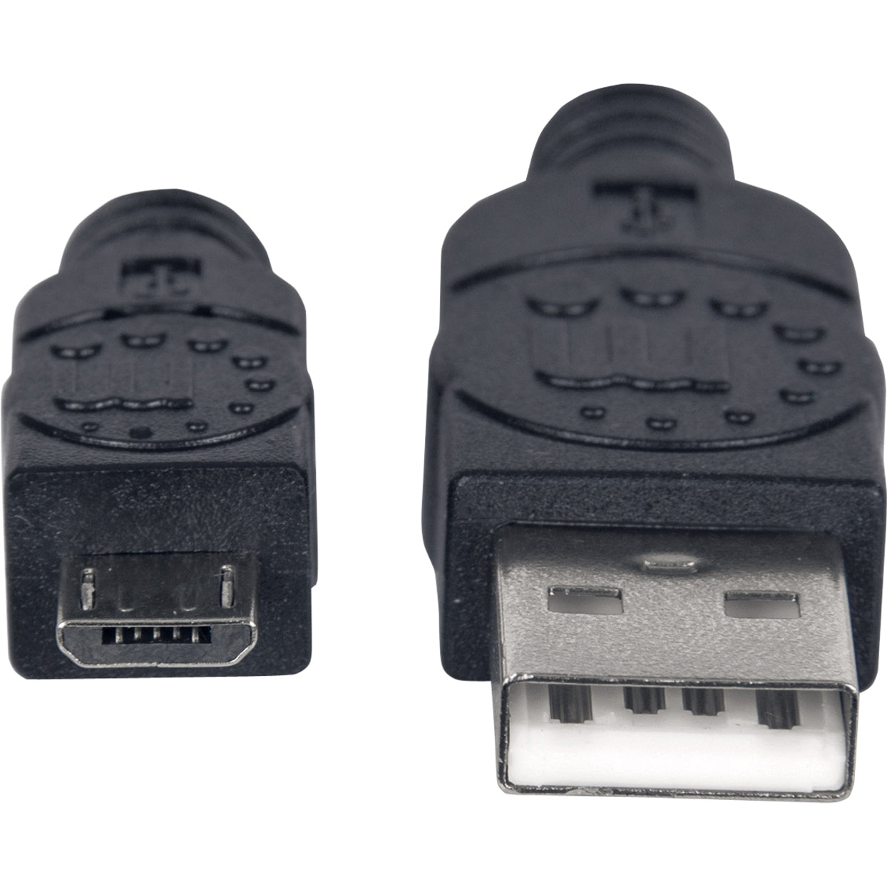 Manhattan Hi-Speed USB 2.0 A Male/Micro-B Male USB Device Cable 6' Black