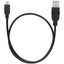 Manhattan Hi-Speed USB 2.0 A Male to Micro-B Male Device Cable 1.5' Black