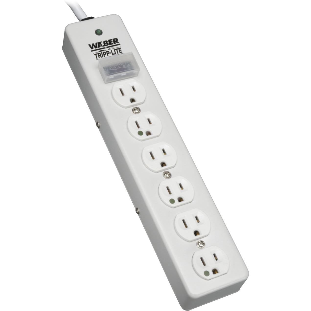 Tripp Lite Hospital-Grade Surge Protector with 6 Hospital-Grade Outlets 6 ft. (1.83 m) Cord 1050 Joules UL 1363 Not for Patient-Care Rooms