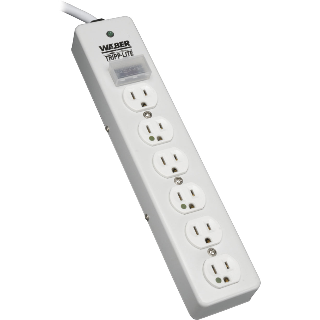 Tripp Lite Hospital-Grade Surge Protector with 6 Hospital-Grade Outlets 10 ft. (3.05 m) Cord 1050 Joules UL 1363 Not for Patient-Care Rooms