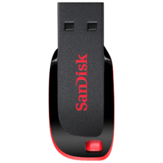 SanDisk 32GB Cruzer Blade USB 2.0 Flash Drive