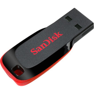 SanDisk 32GB Cruzer Blade USB 2.0 Flash Drive