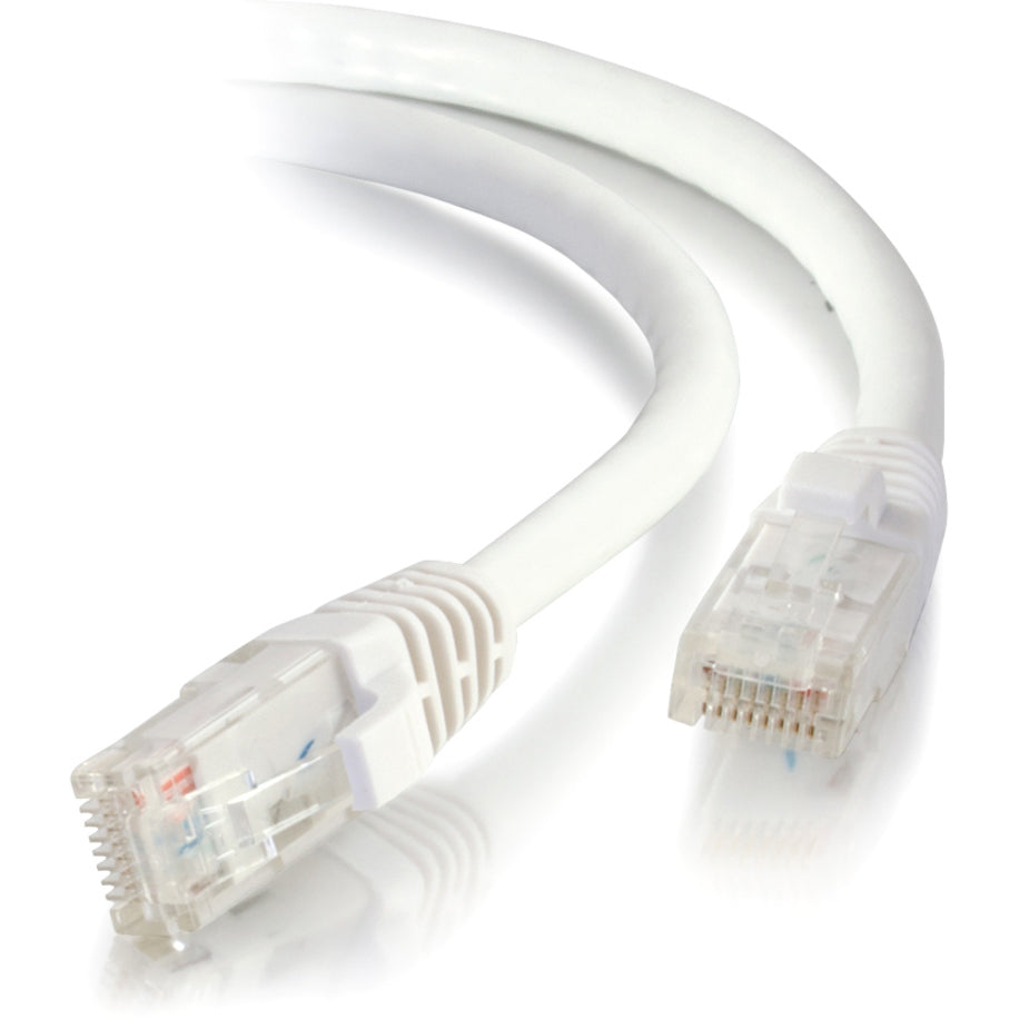 C2G 50ft Cat5e Snagless Unshielded (UTP) Network Patch Cable - White