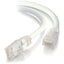 C2G 50ft Cat5e Snagless Unshielded (UTP) Network Patch Cable - White