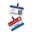 Royal Sovereign laminating pouch film - ID Badge Size 2-9/16