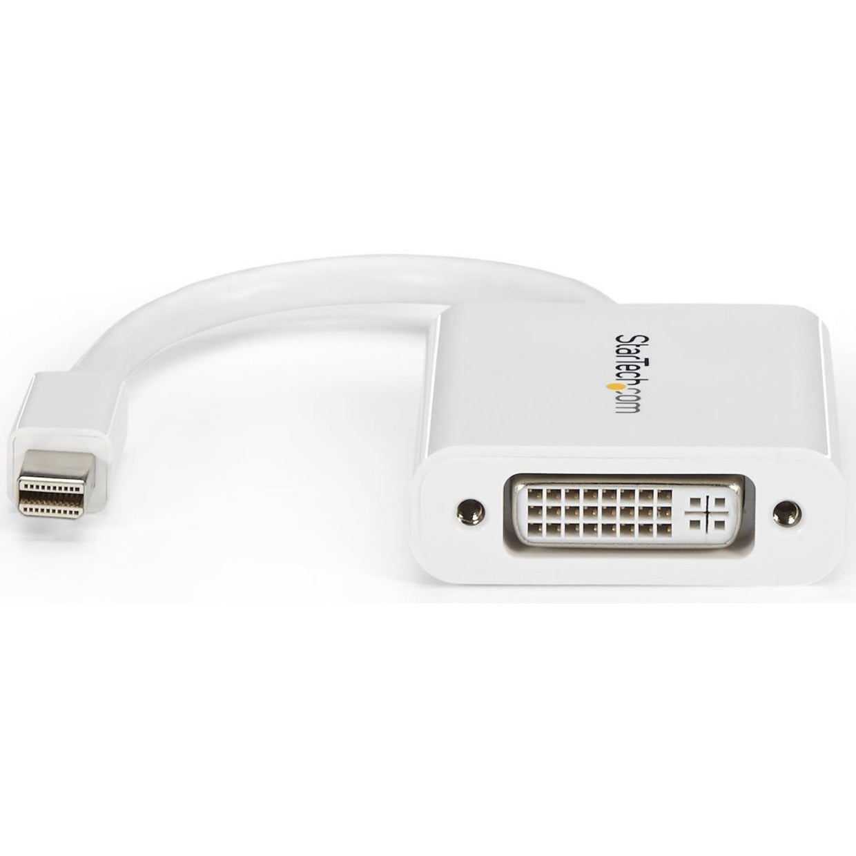 StarTech.com Mini DisplayPort to DVI Adapter Mini DP to DVI-D Single Link Converter 1080p Video Passive mDP 1.2 to DVI Monitor/Display