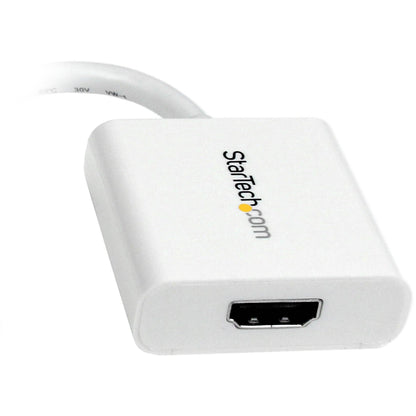 StarTech.com Mini DisplayPort to HDMI Adapter Mini DP to HDMI Video Converter for Monitor/Display 1080p Passive mDP 1.2 to HDMI Adapter