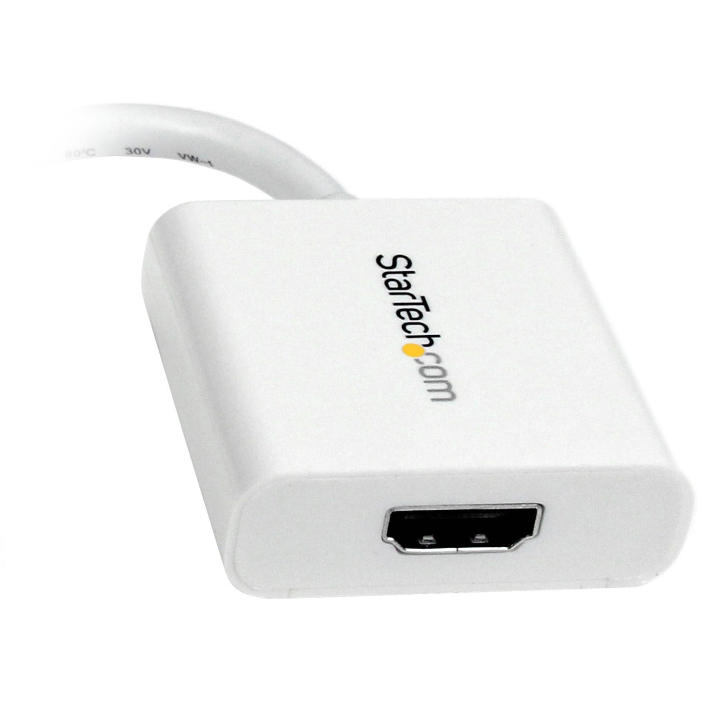 StarTech.com Mini DisplayPort to HDMI Adapter Mini DP to HDMI Video Converter for Monitor/Display 1080p Passive mDP 1.2 to HDMI Adapter